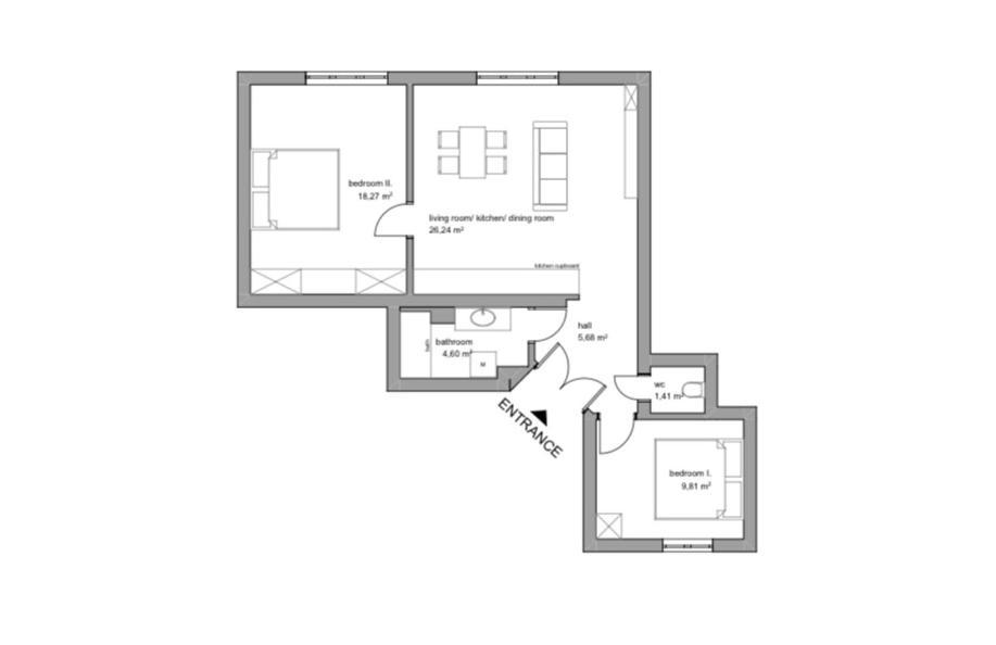 N16 Deluxe Apartment Будапеща Екстериор снимка